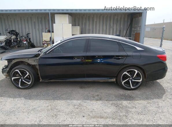 1HGCV1F34KA024726 2019 HONDA ACCORD Черный 