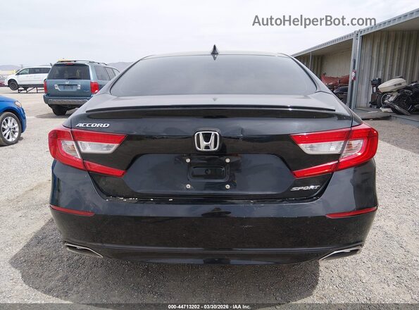 1HGCV1F34KA024726 2019 HONDA ACCORD Черный 