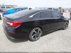2019 Honda Accord Sport Черный vin: 1HGCV1F34KA024726