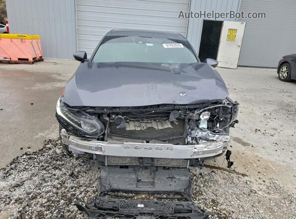 1HGCV1F34KA125538 2019 HONDA ACCORD Серый Вид спереди