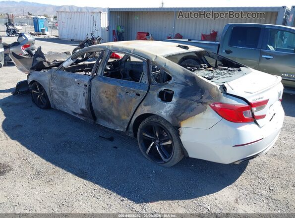 1HGCV1F35KA016408 2019 HONDA ACCORD Белый Задняя левая четверть