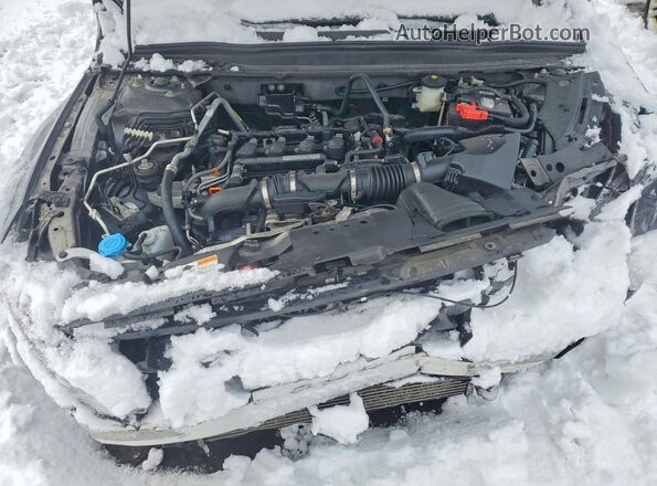 1HGCV1F35LA021142 2020 HONDA ACCORD Серый Вид задней части салона