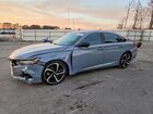 2021 Honda Accord Sport Gray vin: 1HGCV1F35MA123932