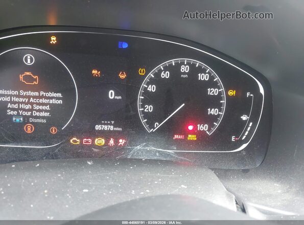 1HGCV1F35NA080954 2022 HONDA ACCORD Белый Вид задних сидений