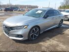 2022 Honda Accord Sport Серый vin: 1HGCV1F35NA082316
