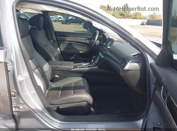 1HGCV1F35NA082316 2022 HONDA ACCORD Серый Вид салона спереди