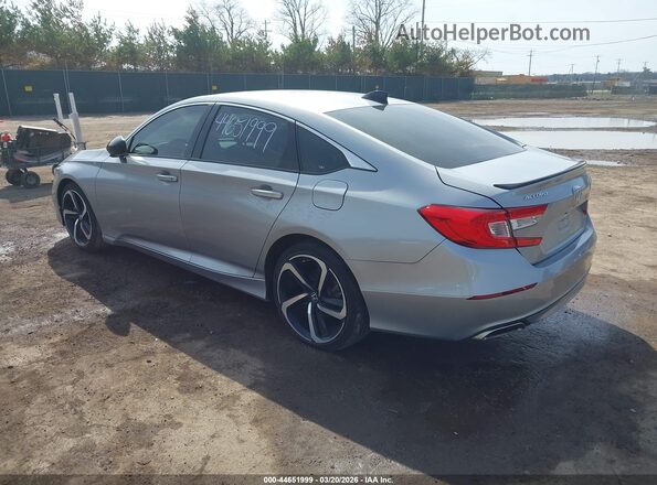 1HGCV1F35NA082316 2022 HONDA ACCORD Серый Задняя левая четверть