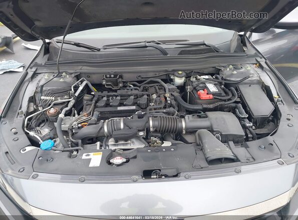 1HGCV1F36KA024601 2019 HONDA ACCORD Серый Вид сзади