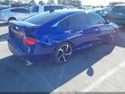 2019 Honda Accord Sport Синий vin: 1HGCV1F36KA045741