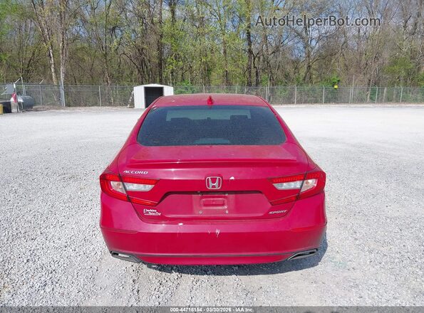 1HGCV1F36KA051099 2019 HONDA ACCORD Красный 