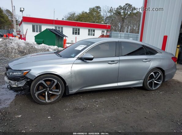 1HGCV1F36KA115738 2019 HONDA ACCORD Серебряный Панорамный вид салона 360°