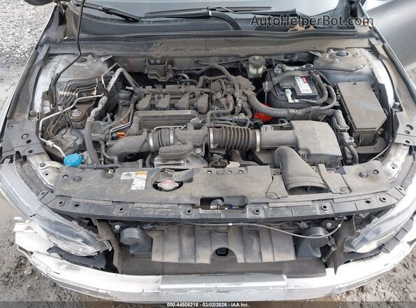1HGCV1F36KA115738 2019 HONDA ACCORD Серебряный Вид сзади