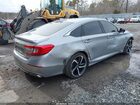 2019 Honda Accord Sport Серебряный vin: 1HGCV1F36KA115738