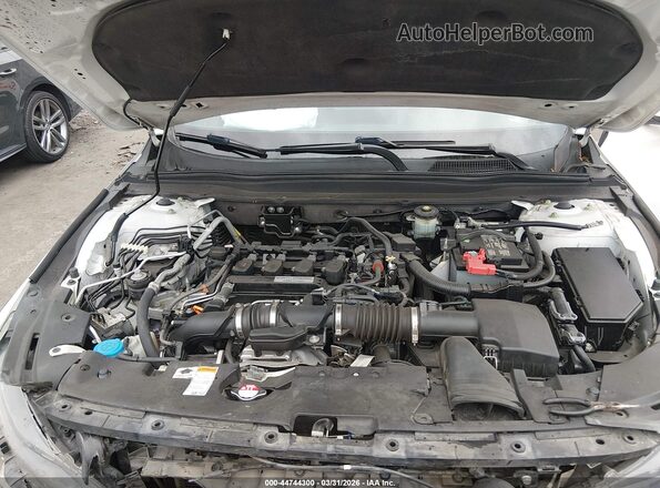1HGCV1F36KA146908 2019 HONDA ACCORD White Widok z tyłu