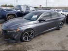 2019 Honda Accord Sport Серый vin: 1HGCV1F36KA162834