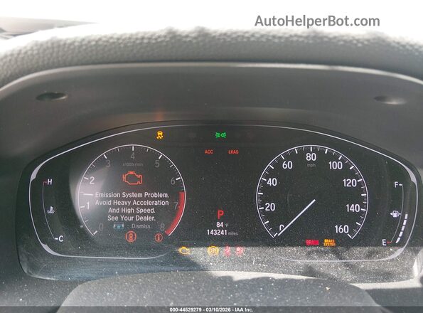 1HGCV1F36KA162834 2019 HONDA ACCORD Серый Вид задних сидений