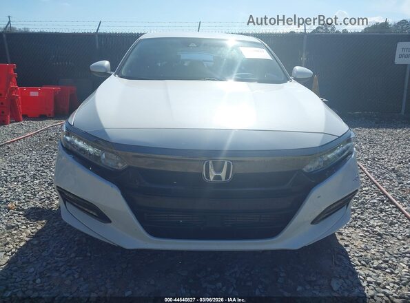 1HGCV1F36LA116308 2020 HONDA ACCORD Белый Вид щитка приборов