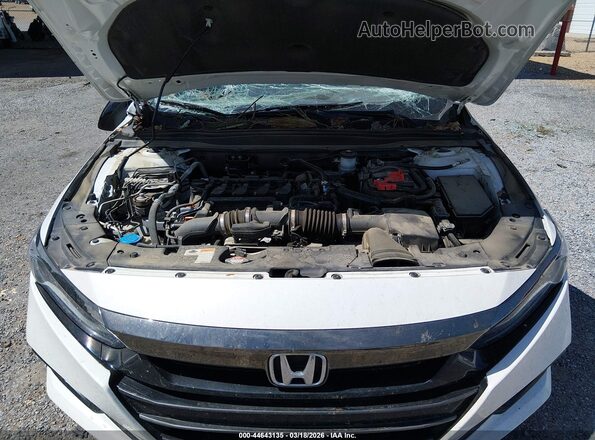 1HGCV1F36NA076900 2022 HONDA ACCORD Белый Вид сзади