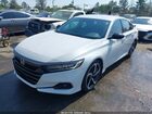 2022 Honda Accord Sport Белый vin: 1HGCV1F37NA078347