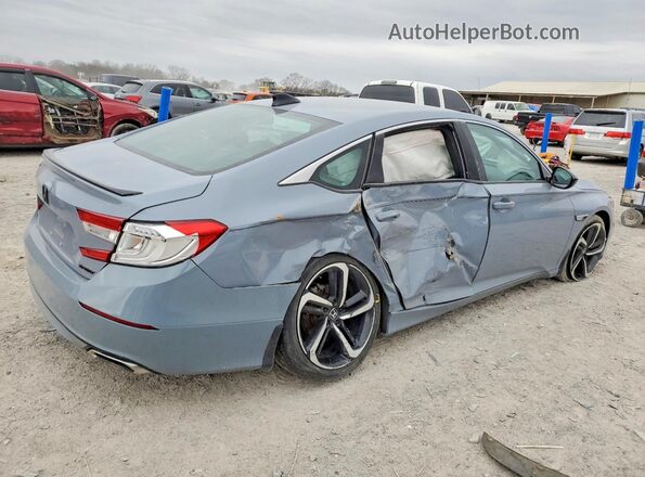 1HGCV1F39MA032050 2021 HONDA ACCORD Blue Tył prawy