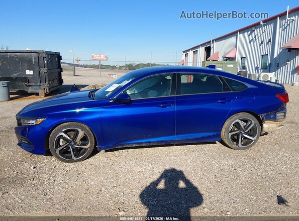 1HGCV1F3XLA039099 2020 HONDA ACCORD Синий 