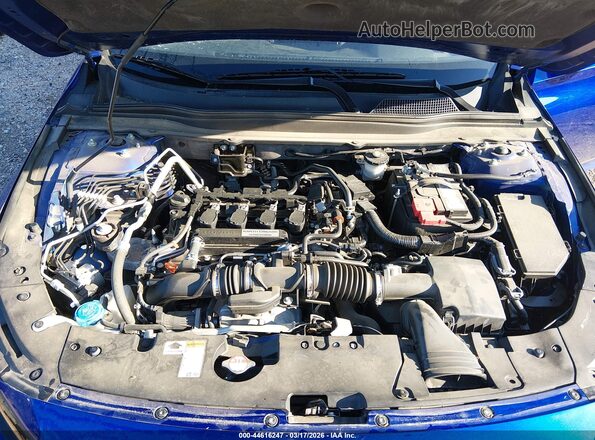 1HGCV1F3XLA039099 2020 HONDA ACCORD Синий Вид сзади