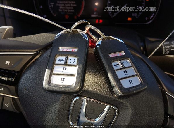 1HGCV1F3XLA039099 2020 HONDA ACCORD Синий Вид панели приборов