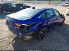 2020 Honda Accord Sport Синий vin: 1HGCV1F3XLA039099