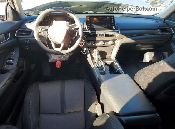 1HGCV1F40LA084481 2020 HONDA ACCORD Серебряный Вид панели приборов
