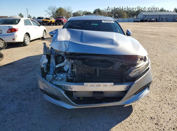 1HGCV1F40LA084481 2020 HONDA ACCORD Серебряный Вид спереди