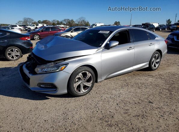 1HGCV1F40LA084481 2020 HONDA ACCORD Серебряный Передняя левая четверть