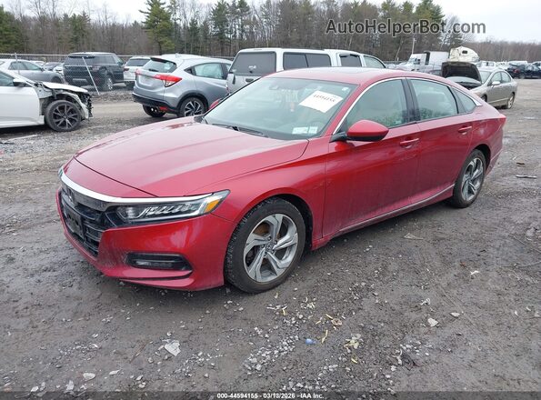 1HGCV1F41LA066040 2020 HONDA ACCORD Красный Передняя левая четверть