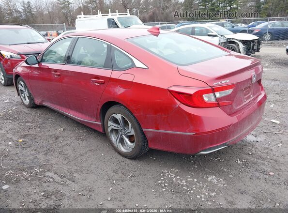 1HGCV1F41LA066040 2020 HONDA ACCORD Красный Задняя левая четверть