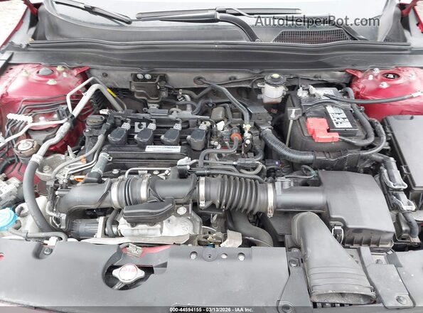 1HGCV1F41LA066040 2020 HONDA ACCORD Красный Вид сзади
