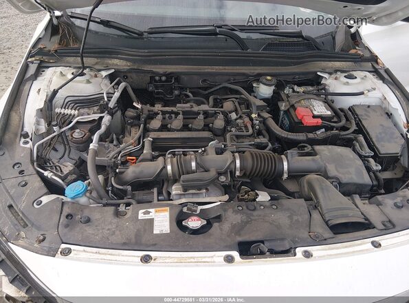 1HGCV1F41MA075063 2021 HONDA ACCORD Белый Вид сзади