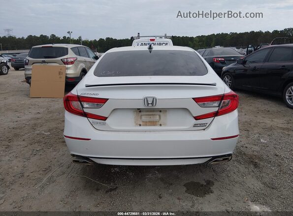1HGCV1F41MA075063 2021 HONDA ACCORD Белый 