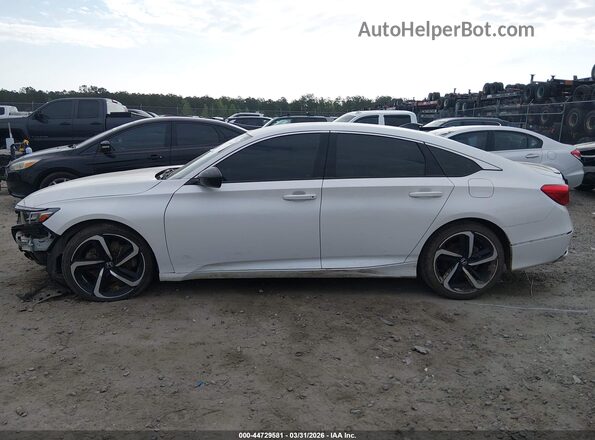 1HGCV1F41MA075063 2021 HONDA ACCORD Белый Панорамный вид салона 360°