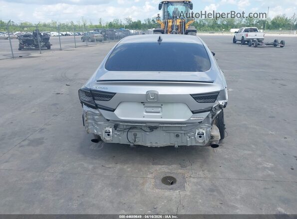 1HGCV1F41MA094633 2021 HONDA ACCORD Silver Front view