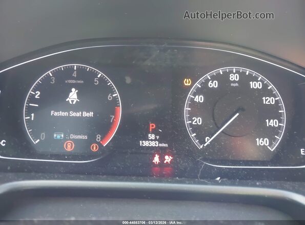1HGCV1F43LA084152 2020 HONDA ACCORD Белый Вид задних сидений