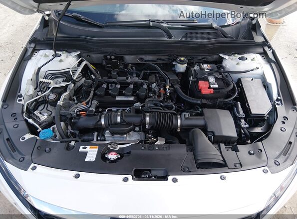 1HGCV1F43LA084152 2020 HONDA ACCORD Белый Вид сзади