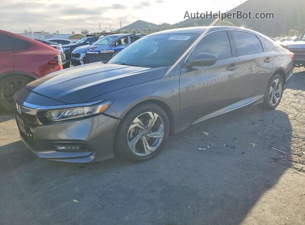 1HGCV1F45KA017826 2019 HONDA ACCORD Угольный Передняя левая четверть