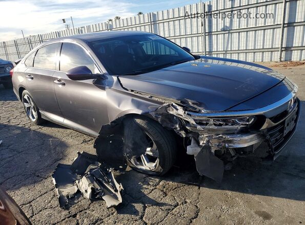 1HGCV1F45KA017826 2019 HONDA ACCORD Угольный Передняя правая четверть