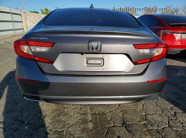 1HGCV1F45KA017826 2019 HONDA ACCORD Угольный Вид сзади