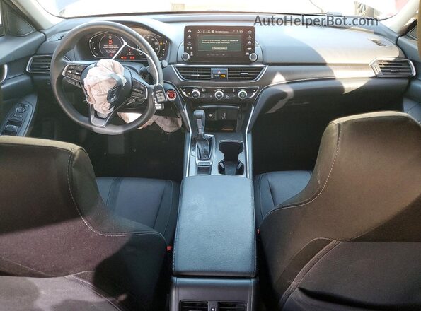 1HGCV1F45KA017826 2019 HONDA ACCORD Угольный Вид панели приборов