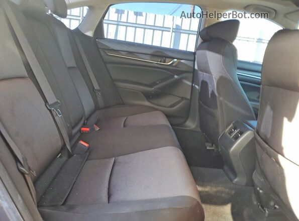1HGCV1F45KA017826 2019 HONDA ACCORD Угольный Вид задних сидений
