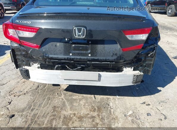 1HGCV1F47MA111564 2021 HONDA ACCORD Черный Вид спереди