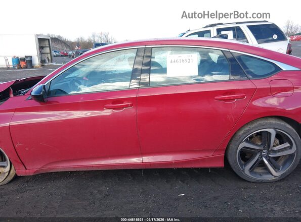 1HGCV1F47NA058897 2022 HONDA ACCORD Красный Панорамный вид салона 360°