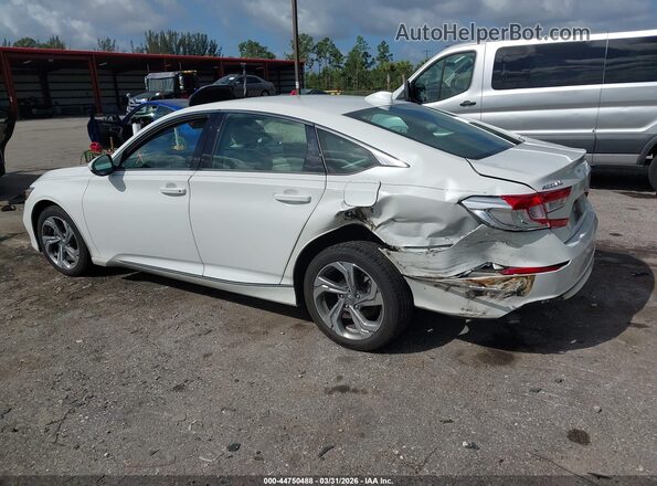 1HGCV1F48KA073257 2019 HONDA ACCORD White Tył lewy