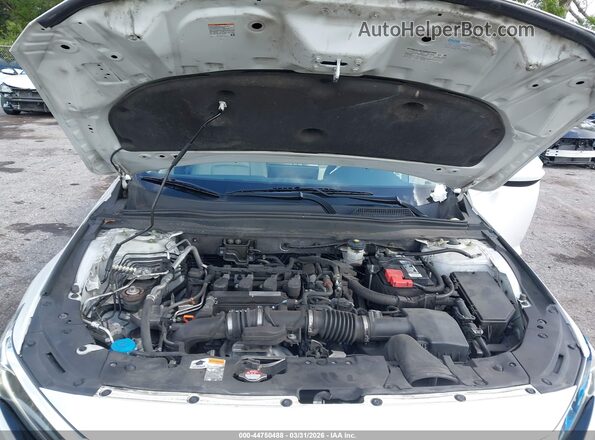 1HGCV1F48KA073257 2019 HONDA ACCORD White Widok z tyłu