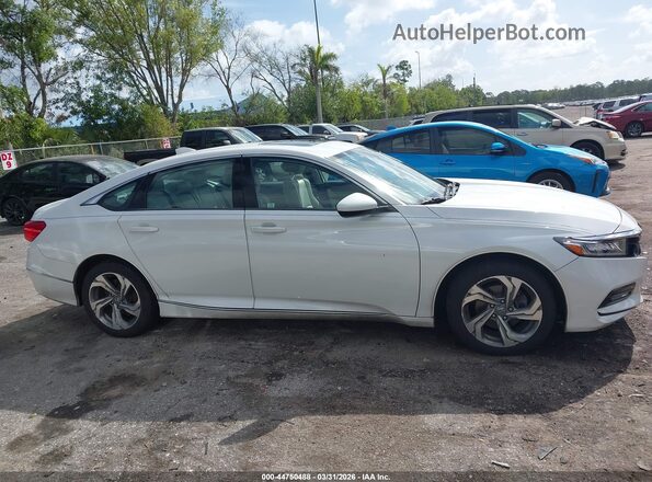 1HGCV1F48KA073257 2019 HONDA ACCORD White Widok wnętrza z tyłu
